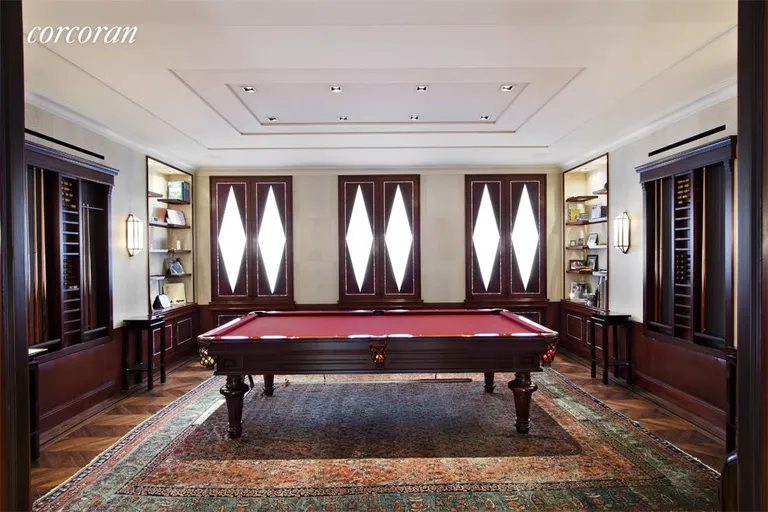 New York City Real Estate | View 39 East 79th Street, 8-9 | Billiard Room | View 9