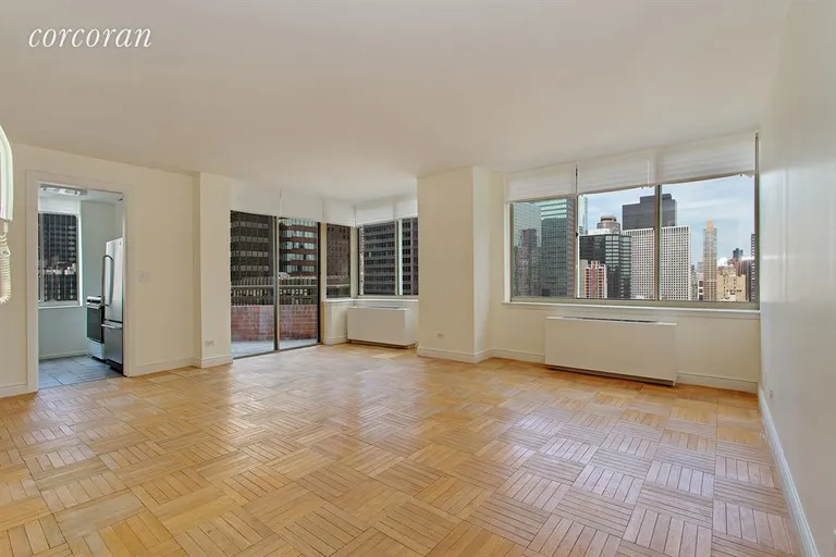 New York City Real Estate | View 236 East 47th Street, 25E | Extremely bright and sunny on high floor | View 2