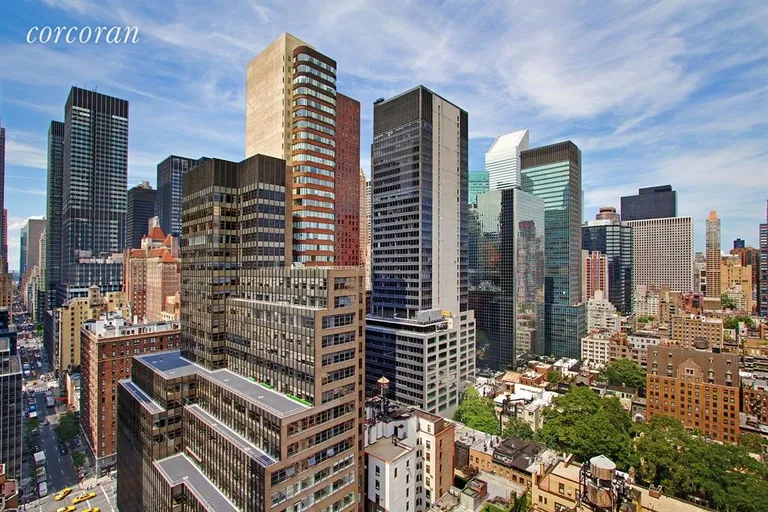New York City Real Estate | View 236 East 47th Street, 25E | Open views both North and West | View 3