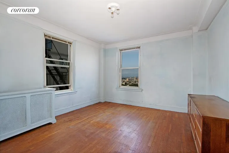 New York City Real Estate | View 39 Plaza Street West, 10C | Second Bedroom w/ Lady Liberty Views | View 3