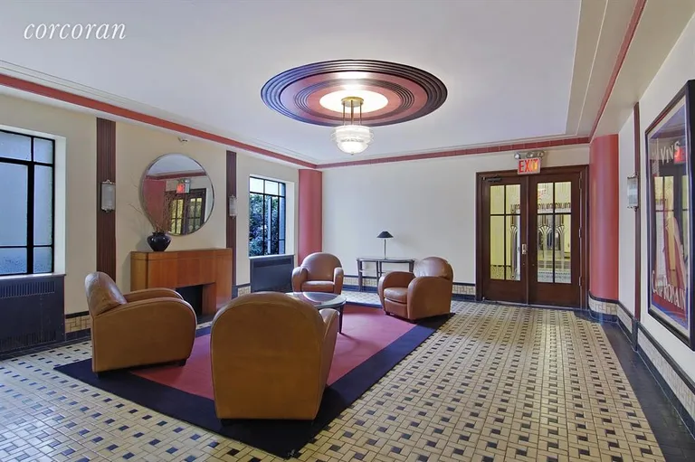 New York City Real Estate | View 255 West 23rd Street, 2AW | Original Art Deco Lobby | View 7
