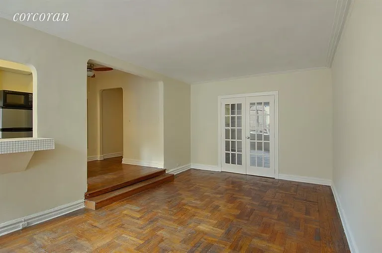 New York City Real Estate | View 255 West 23rd Street, 2AW | High Ceilings and Original Hardwood Floors | View 2