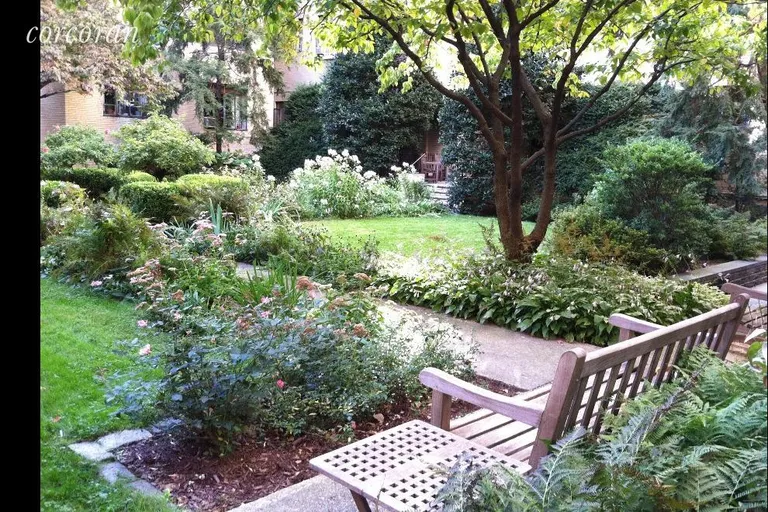 New York City Real Estate | View 255 West 23rd Street, 2AW | The Charming Garden Perfect for Relaxing | View 6