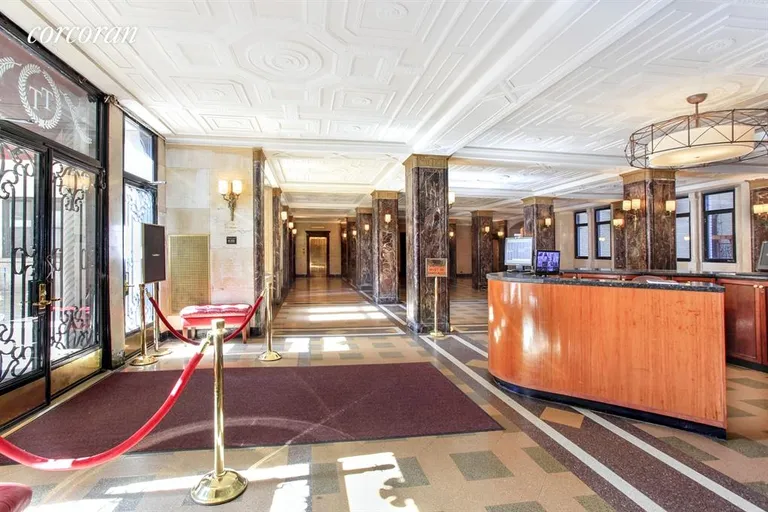 New York City Real Estate | View 135 Eastern Parkway, 6J | Lobby | View 7