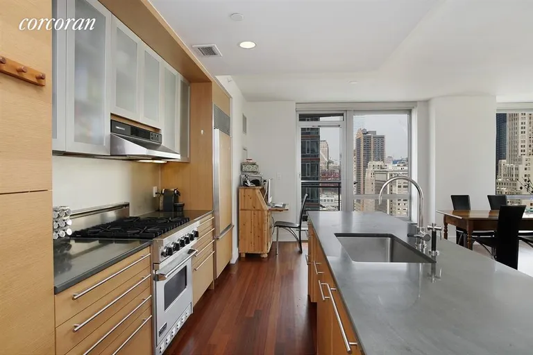 New York City Real Estate | View 30 West Street, 21AB | Kitchen | View 5