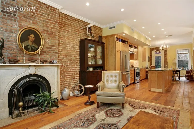 New York City Real Estate | View 32 Hicks Street | Kitchen / Living Room | View 2