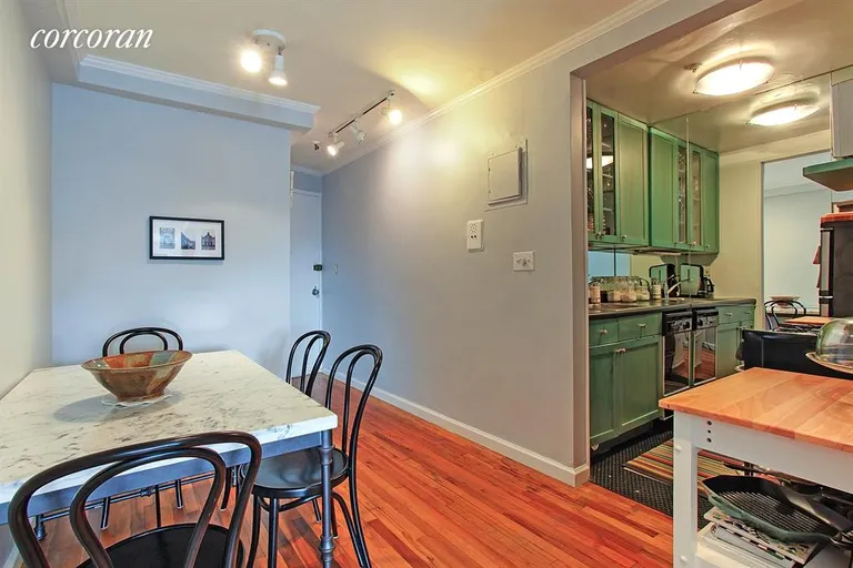 New York City Real Estate | View 67 East 11th Street, 7-22 | Open kitchen and dining area | View 2