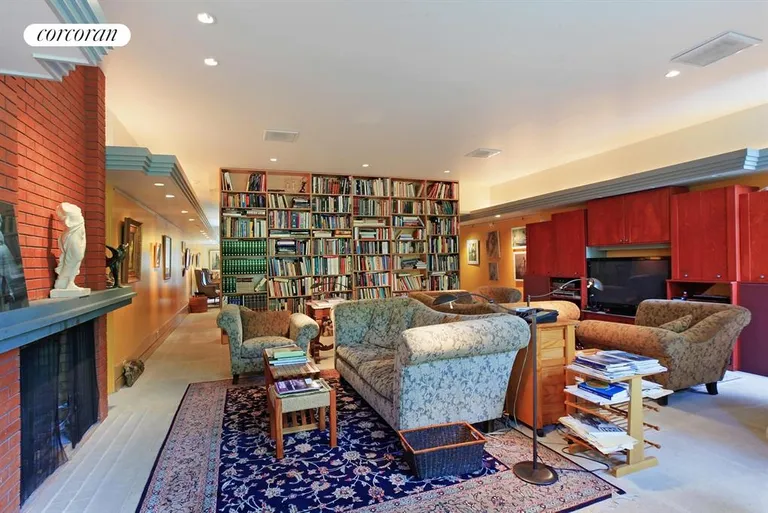 New York City Real Estate | View 362 Pacific Street, 2 | Living Room w/wood burning fireplace | View 2