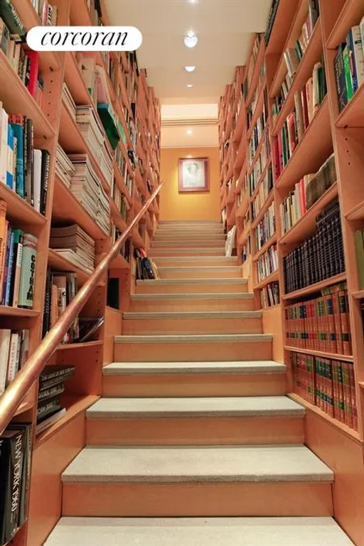 New York City Real Estate | View 362 Pacific Street, 2 | One of three staircase libraries | View 6