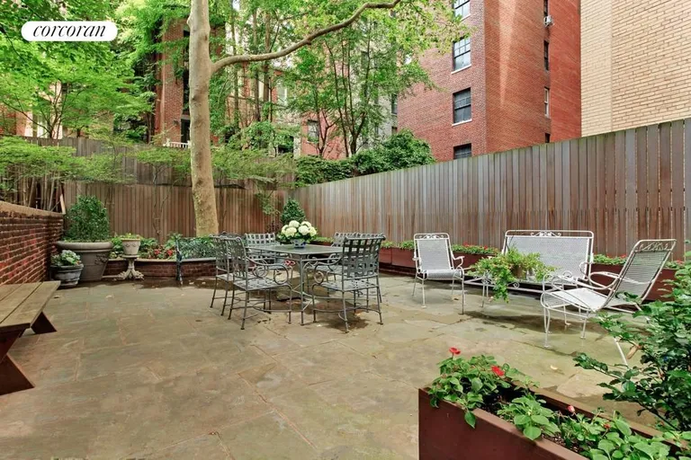 New York City Real Estate | View 65 East 90th Street | Sunny Garden | View 10