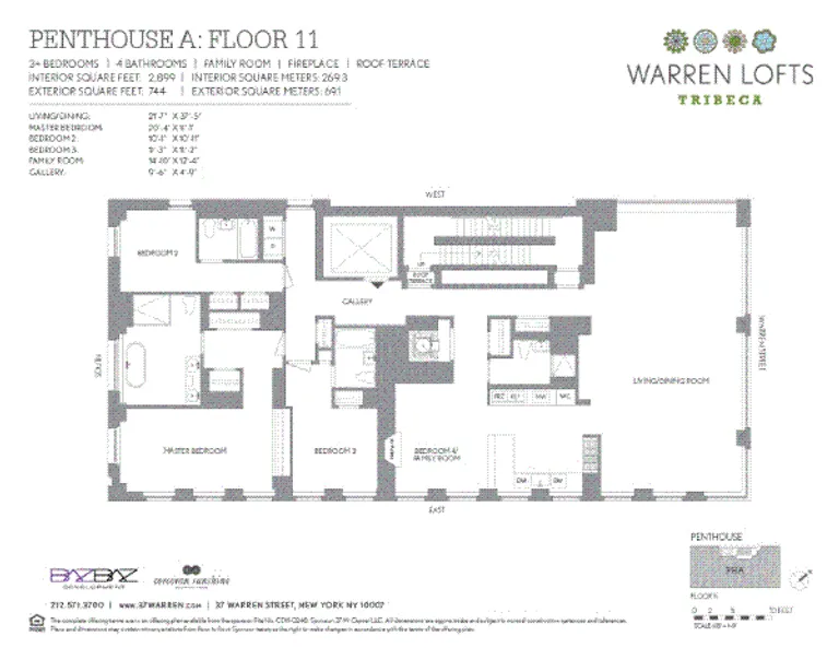 37 Warren Street, PHA | floorplan | View 7