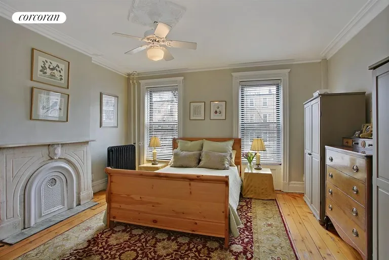 New York City Real Estate | View 37 3rd Place | North facing master Bedroom on second floor | View 4