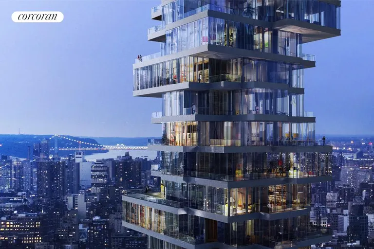 New York City Real Estate | View 56 Leonard Street, PH 54 | Crowning penthouse atop 56 Leonard | View 2