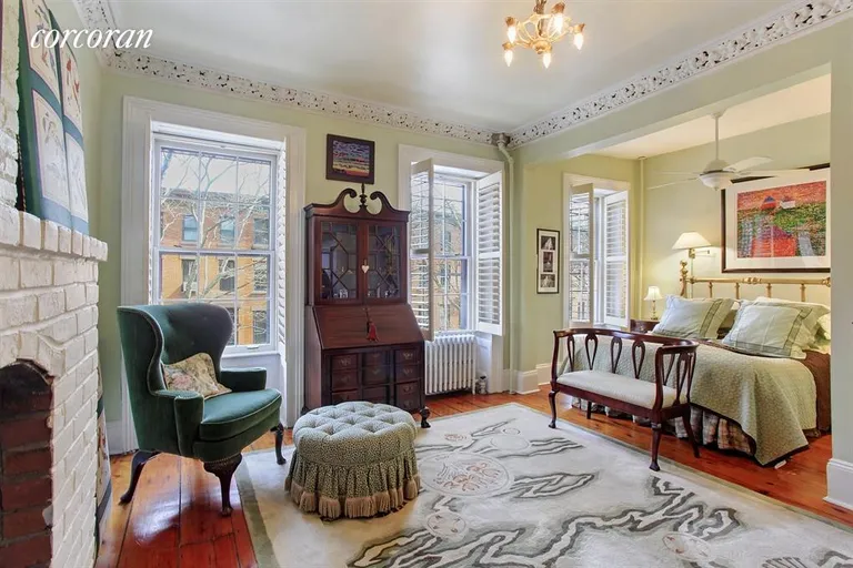 New York City Real Estate | View 166 Bergen Street | Spacious master bedroom, just 1 of 4 lg. bedrooms | View 4