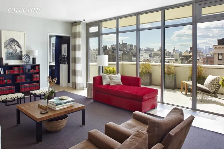 New York City Real Estate | View 124 West 23rd Street, PH1 | Expansive southern views! | View 2