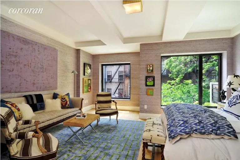 New York City Real Estate | View 150 West 15th Street | Bedrooms are quiet retreats with leafy views | View 12
