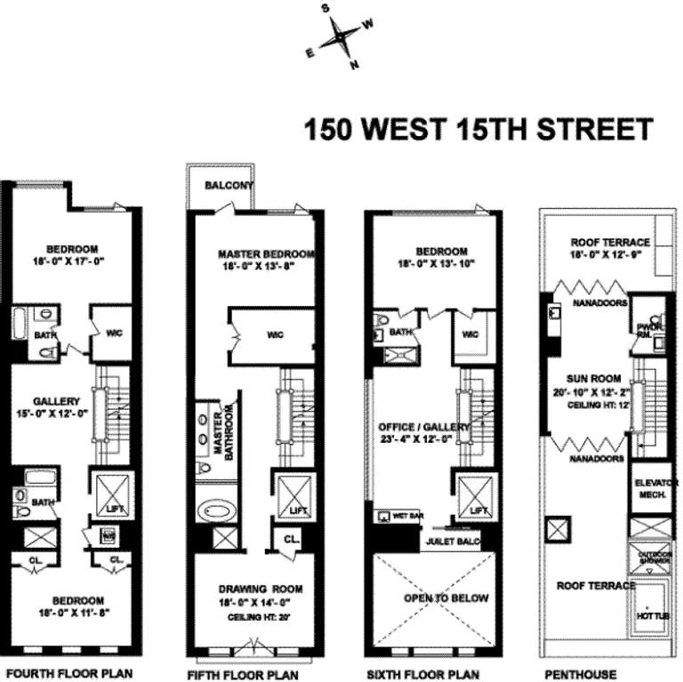 150 West 15th Street | floorplan | View 15