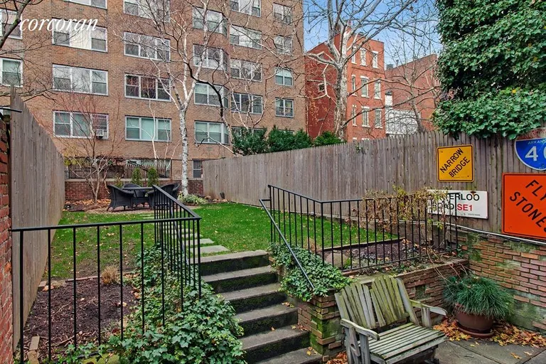 New York City Real Estate | View 353 West 21st Street | Patio and garden | View 8