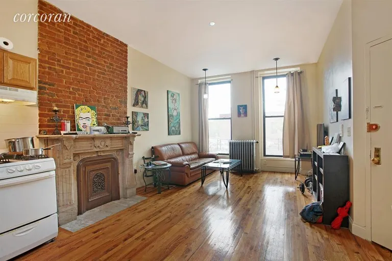 New York City Real Estate | View 413 Classon Avenue | Living Room | View 2