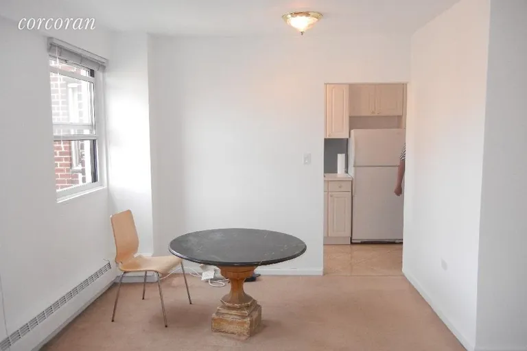 New York City Real Estate | View 122 Ashland Place, 15C | Dining Area with Kitched access | View 3