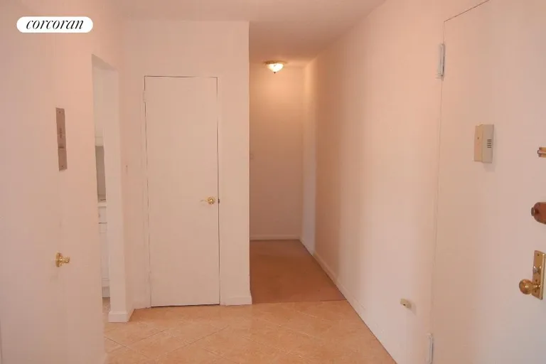New York City Real Estate | View 122 Ashland Place, 15C | Entry Foyer with 2 coat closets | View 4