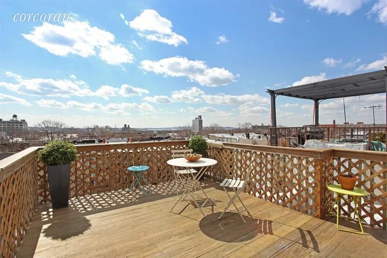 New York City Real Estate | View 86 2nd Place, 4 | Private Roof Deck w 360 degree views | View 4
