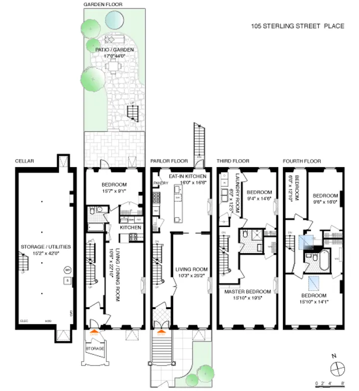 105 Sterling Place | floorplan | View 15