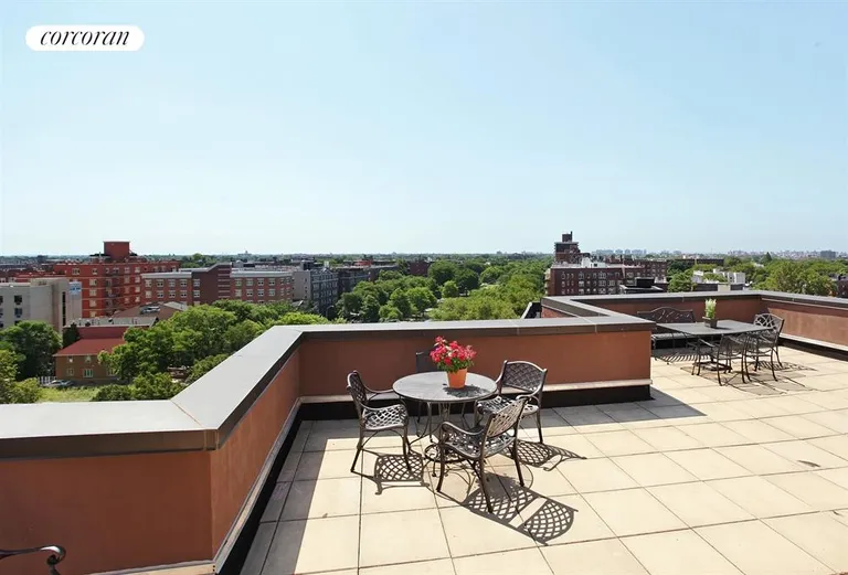 New York City Real Estate | View 702 Ocean Parkway, 3A | Roof Deck | View 5