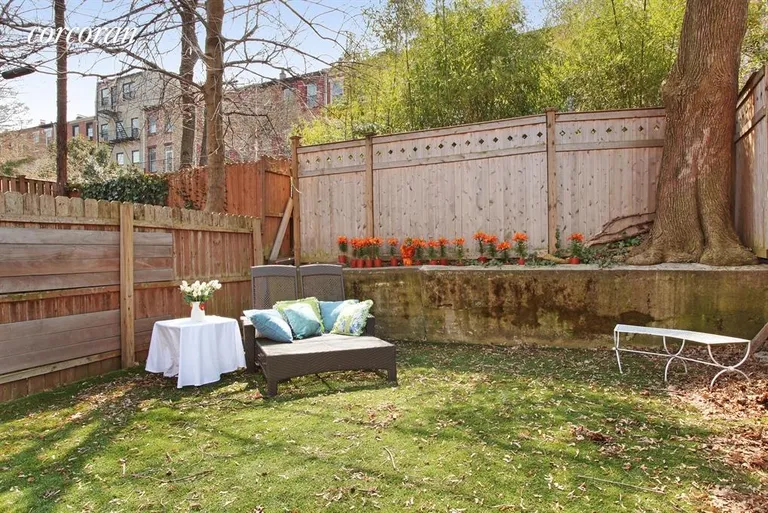 New York City Real Estate | View 160 Saint Marks Avenue | South facing garden... | View 8