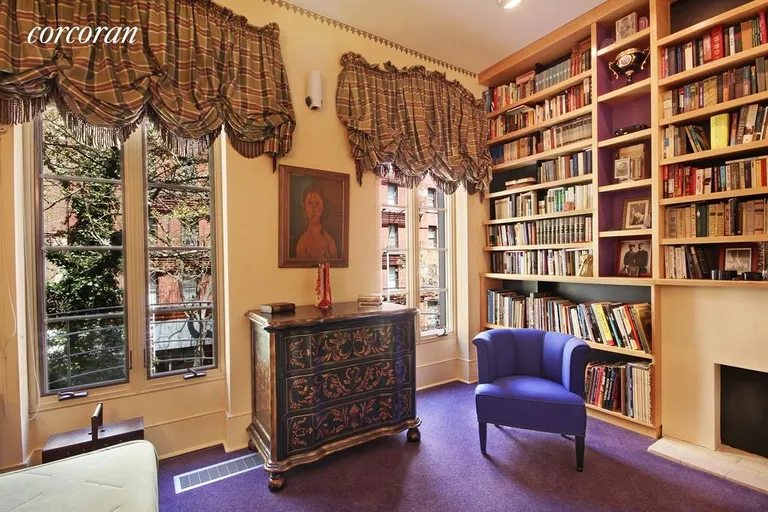 New York City Real Estate | View 164 East 83rd Street | North Facing Library/Guest Room | View 3