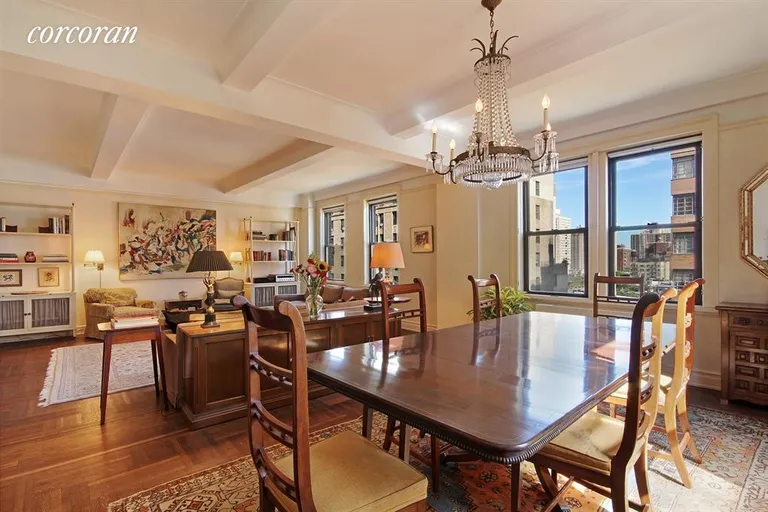 New York City Real Estate | View 10 West 86th Street, 12A | Living Room / Dining Room | View 2