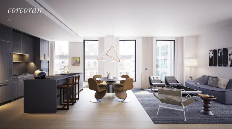 New York City Real Estate | View 505 West 19th Street, 7C | 2 Beds, 2 Baths | View 1