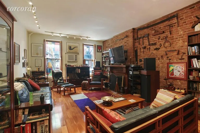 New York City Real Estate | View 215 Sackett Street | Living Room | View 2