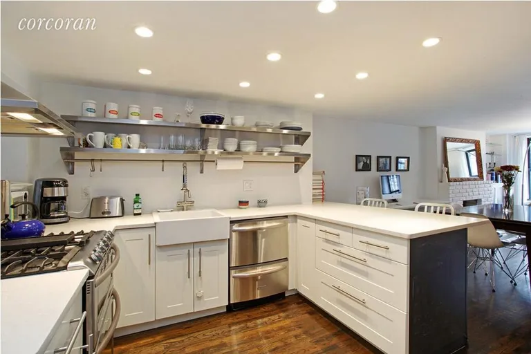 New York City Real Estate | View 645 Baltic Street | Chef's kitchen in the lower duplex. | View 3