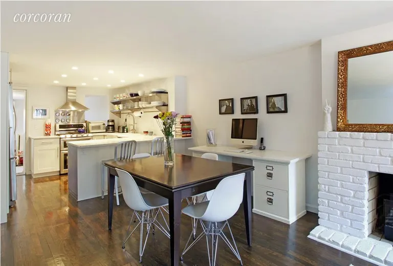 New York City Real Estate | View 645 Baltic Street | Dining area of the lower duplex. | View 4