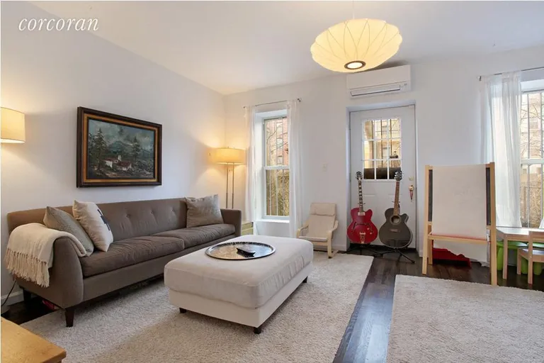 New York City Real Estate | View 645 Baltic Street | Lower duplex family room. | View 5