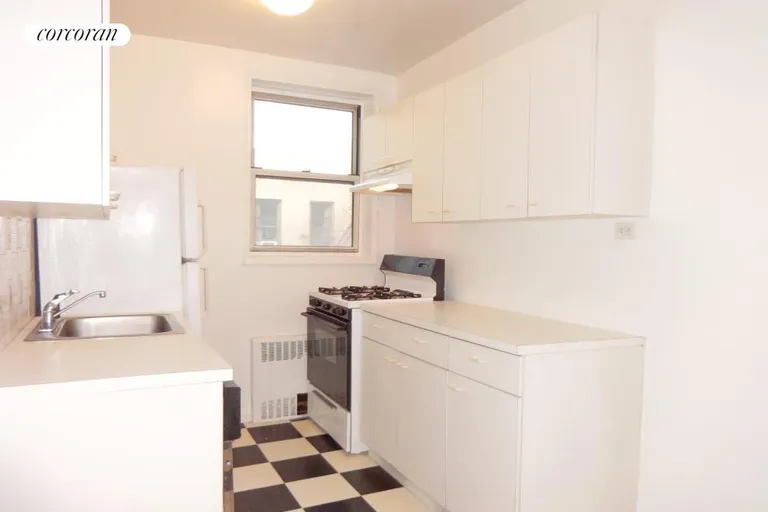 New York City Real Estate | View 2107 Wallace Avenue, 6B | Kitchen with window | View 10