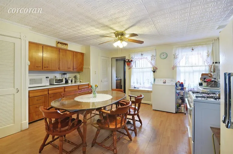 New York City Real Estate | View 592 Humboldt Street | Eat-in Kitchen (1st Floor) | View 4