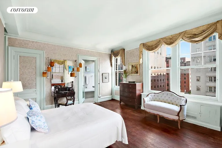 New York City Real Estate | View 830 Park Avenue, 7-8A | 06- Master Bedroom | View 7