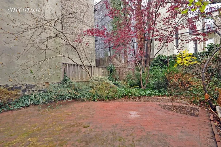 New York City Real Estate | View 370 8th Street | Beautiful south-facing garden is bathed in light | View 15