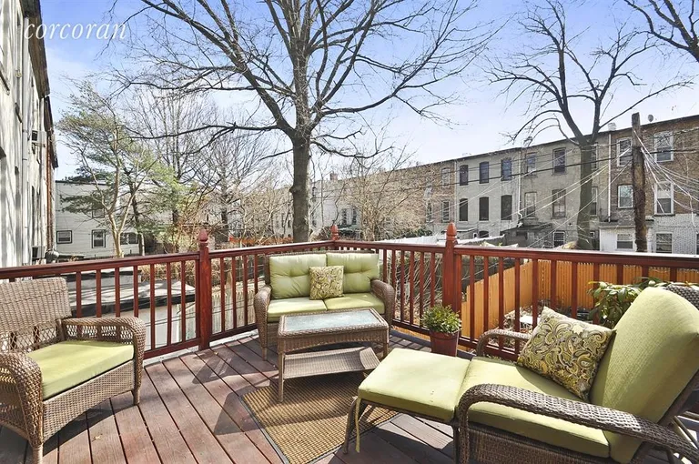 New York City Real Estate | View 834 Putnam Avenue | Your own deck - to entertain | View 7