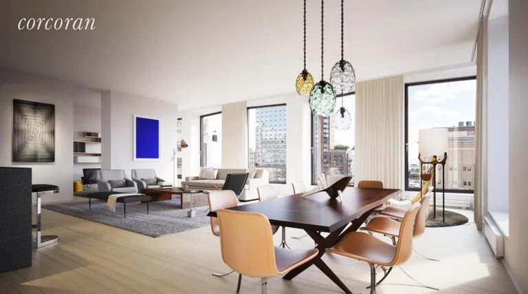 New York City Real Estate | View 505 West 19th Street, 5A | 2 Beds, 3 Baths | View 1