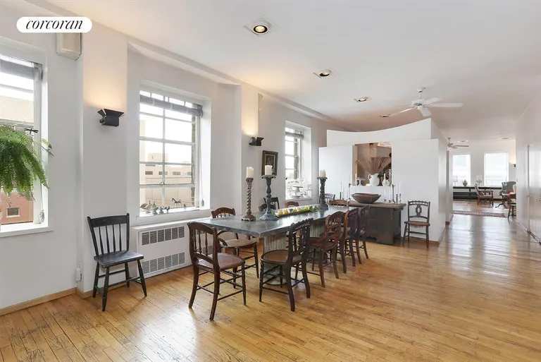 New York City Real Estate | View 622 Greenwich Street, 5C | Dining Area | View 2