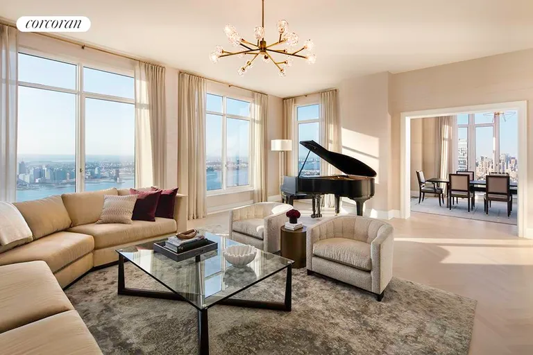 New York City Real Estate | View 30 Park Place, 67A | 4 Beds, 5 Baths | View 1