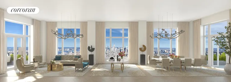 New York City Real Estate | View 30 Park Place, 75A | 5 Beds, 6 Baths | View 1