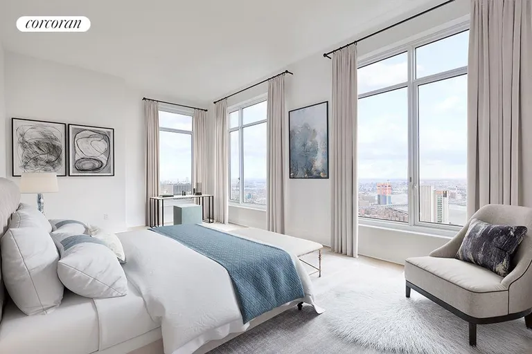 New York City Real Estate | View 30 Park Place, 65B | Master Bedroom | View 2
