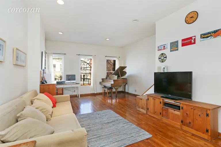 New York City Real Estate | View 412 17th Street | Living Room | View 2