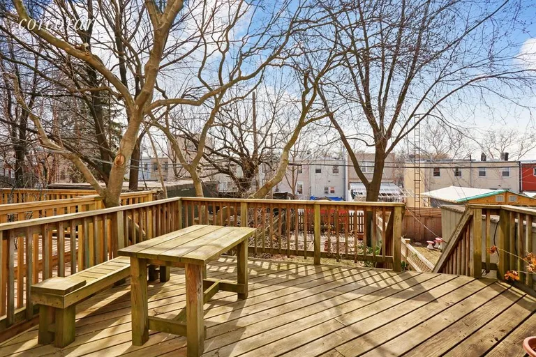 New York City Real Estate | View 412 17th Street | Deck | View 6