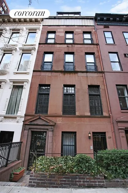 New York City Real Estate | View 66 East 91st Street | Front View of Townhouse | View 5