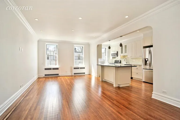 New York City Real Estate | View 40 Ocean Parkway, 2B | Living Room | View 2